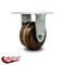 Service Caster 6'' Extra Heavy Duty High Temp Phenolic Wheel Rigid Top Plate Caster CRAN-SCC-KP92R630-PHRHT - alternate 4